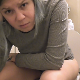 A blonde girl (formerly plump in previous clips) takes a lumpy, loose shit while sitting on a toilet. Many soft plops are heard. Some pissing. She wipes her ass when finished. Presented in 720P HD. 101MB, MP4 file. Over 4 minutes.